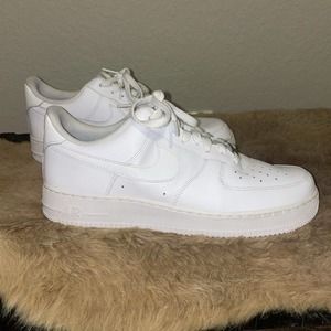 Nike Air Force 1 Low White Sneakers Retro Low Top CW2288-111 US Mens 10